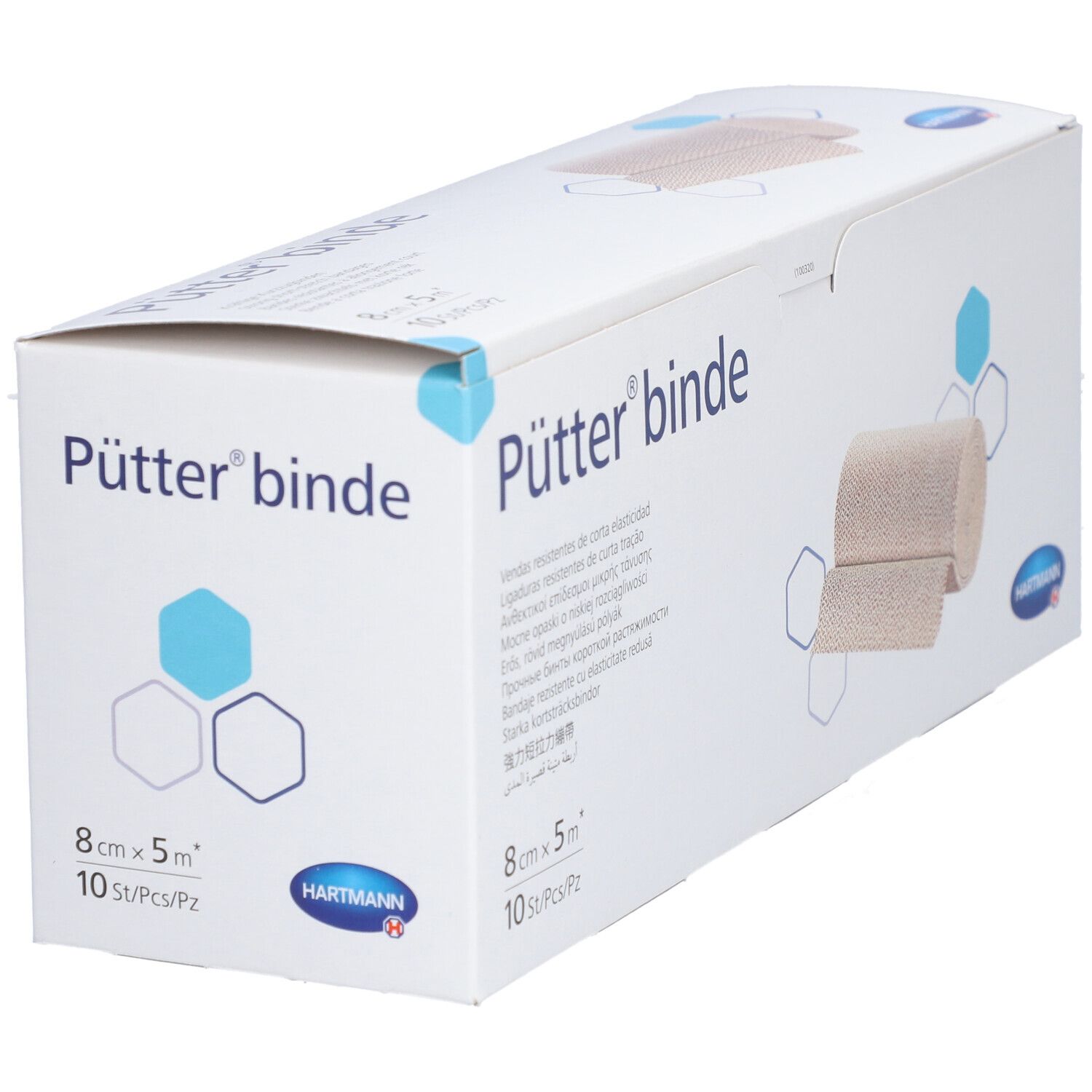 HARTMANN Pütter® Bande de contention 8 cm x 5 m