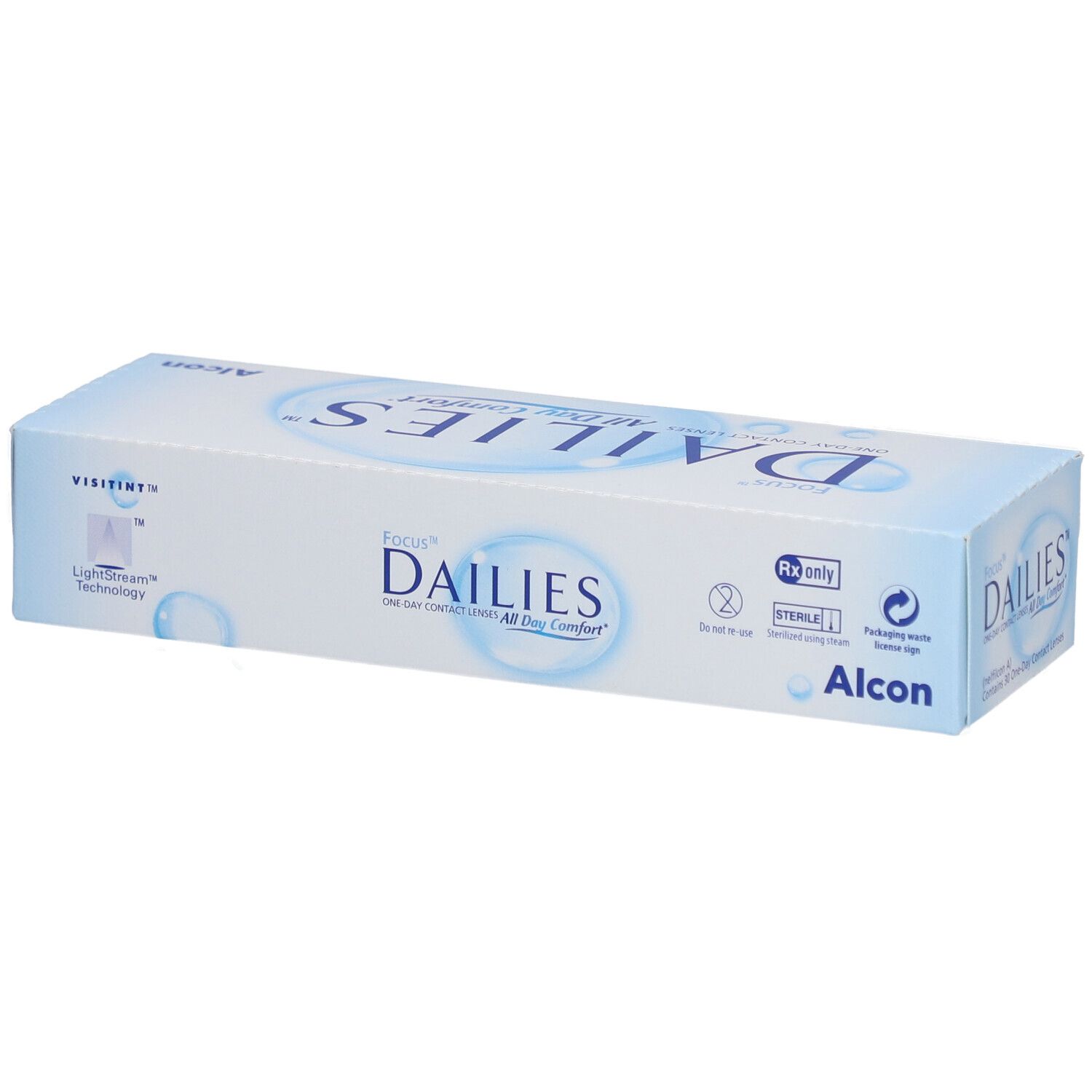 FOCUS® DAILIES® All Day Comfort - Lentilles journalières -1.00dpt
