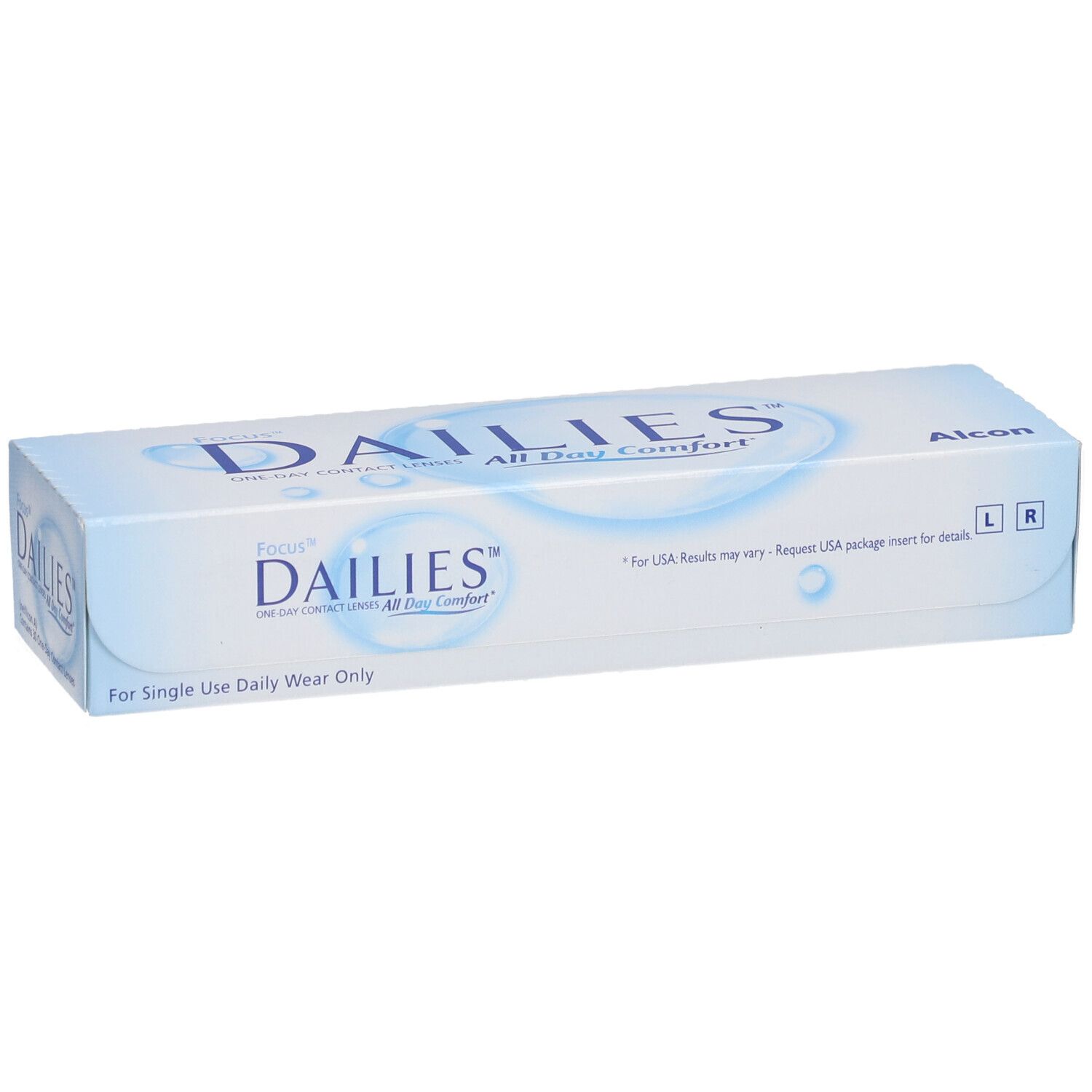 FOCUS® DAILIES® All Day Comfort - Lentilles journalières -1.00dpt