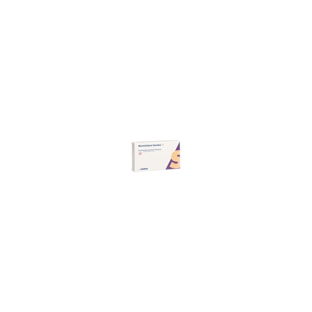 MONTELUKAST Sandoz Kautabl 5 mg 28 Stk