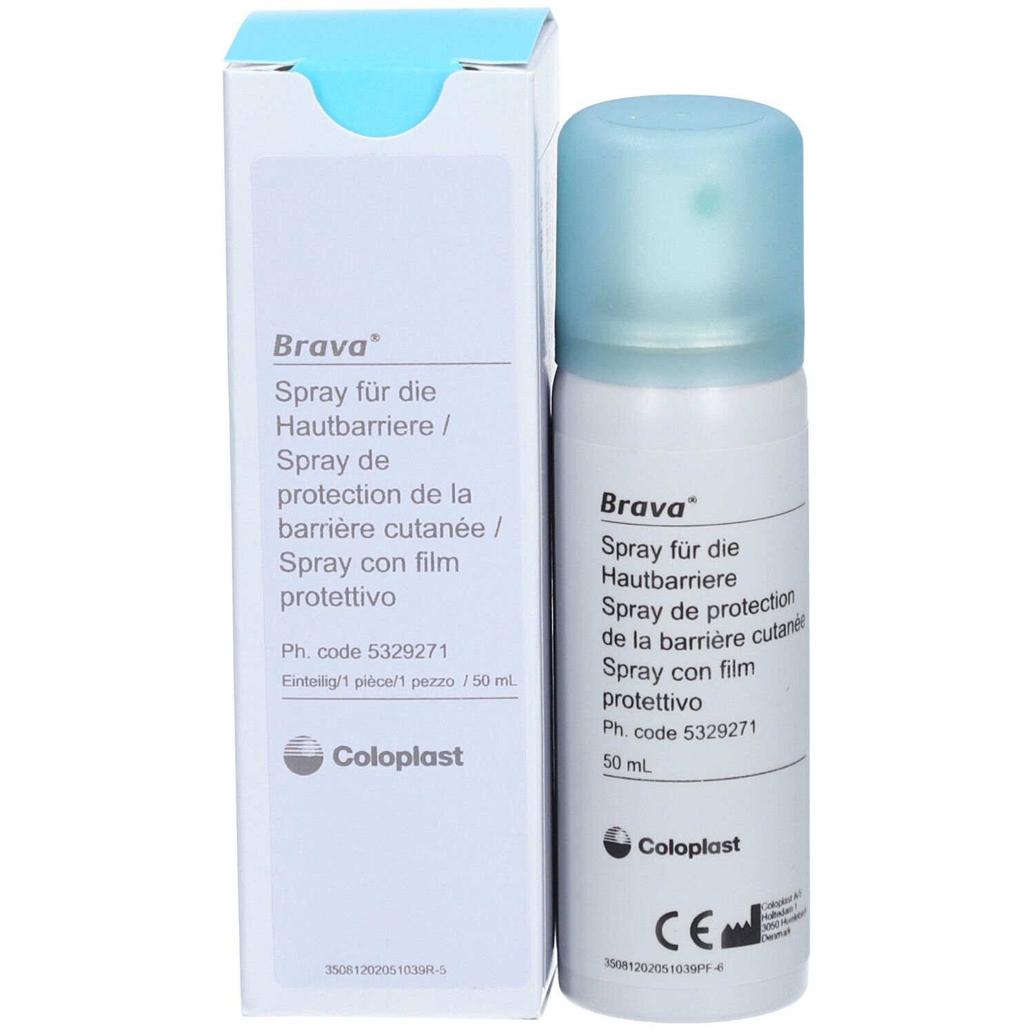 Brava Hautschutzspray 50 ml – Schutzfilm für empfindliche Haut