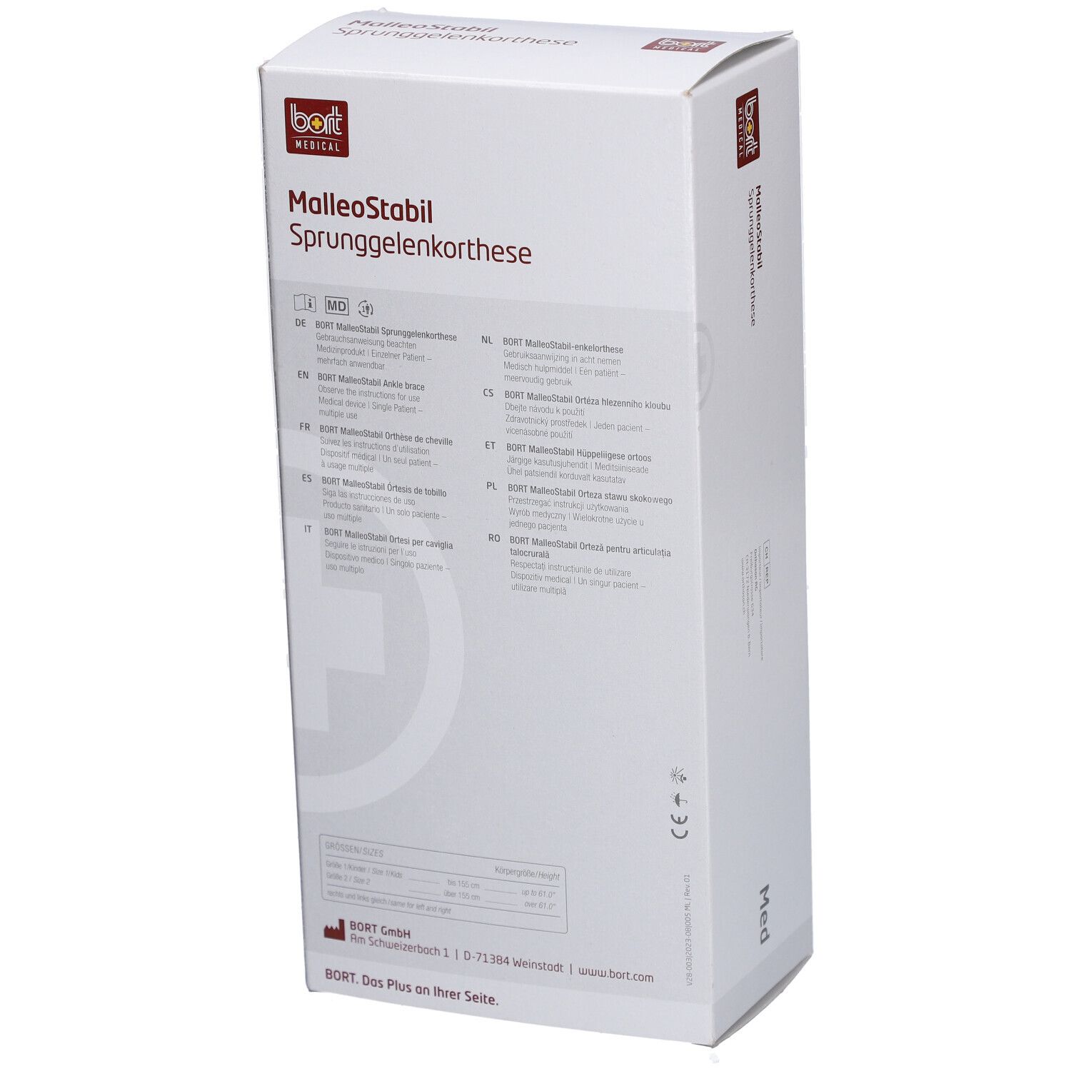 Bort MalleoStabil Air/Gel Sprunggelenkorthese Gr. 2