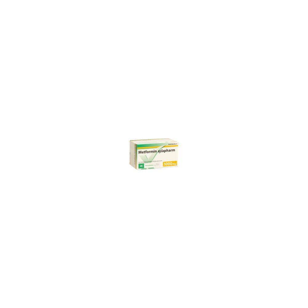 METFORMIN Axapharm Filmtabl 1000 mg 60 Stk