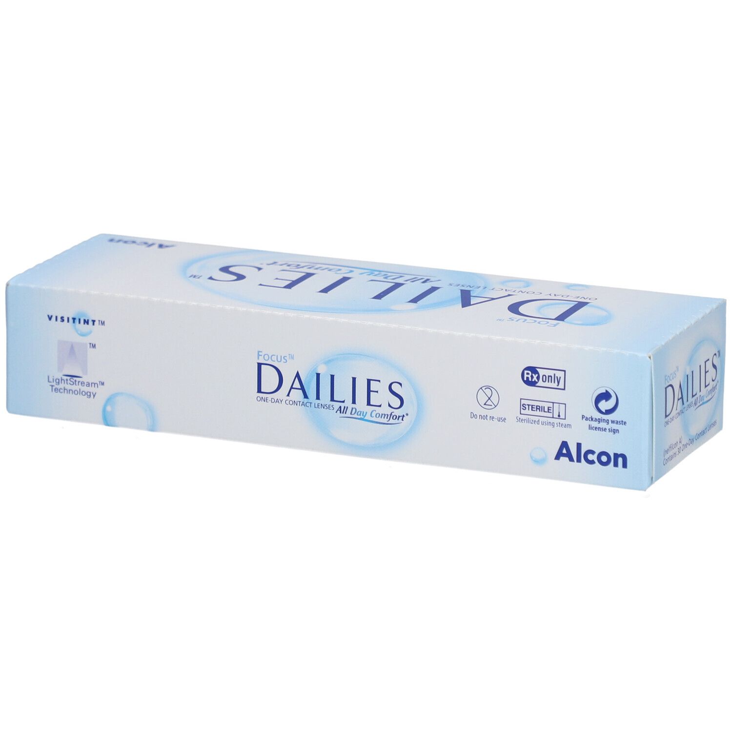 FOCUS® DAILIES® All Day Comfort – Tageslinsen -1.50dpt