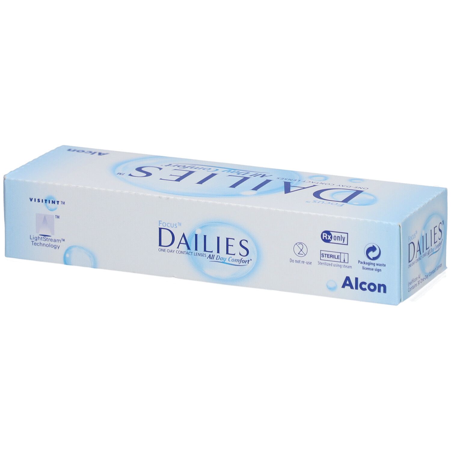 FOCUS® DAILIES® All Day Comfort - Lentilles journalières -1.75dpt