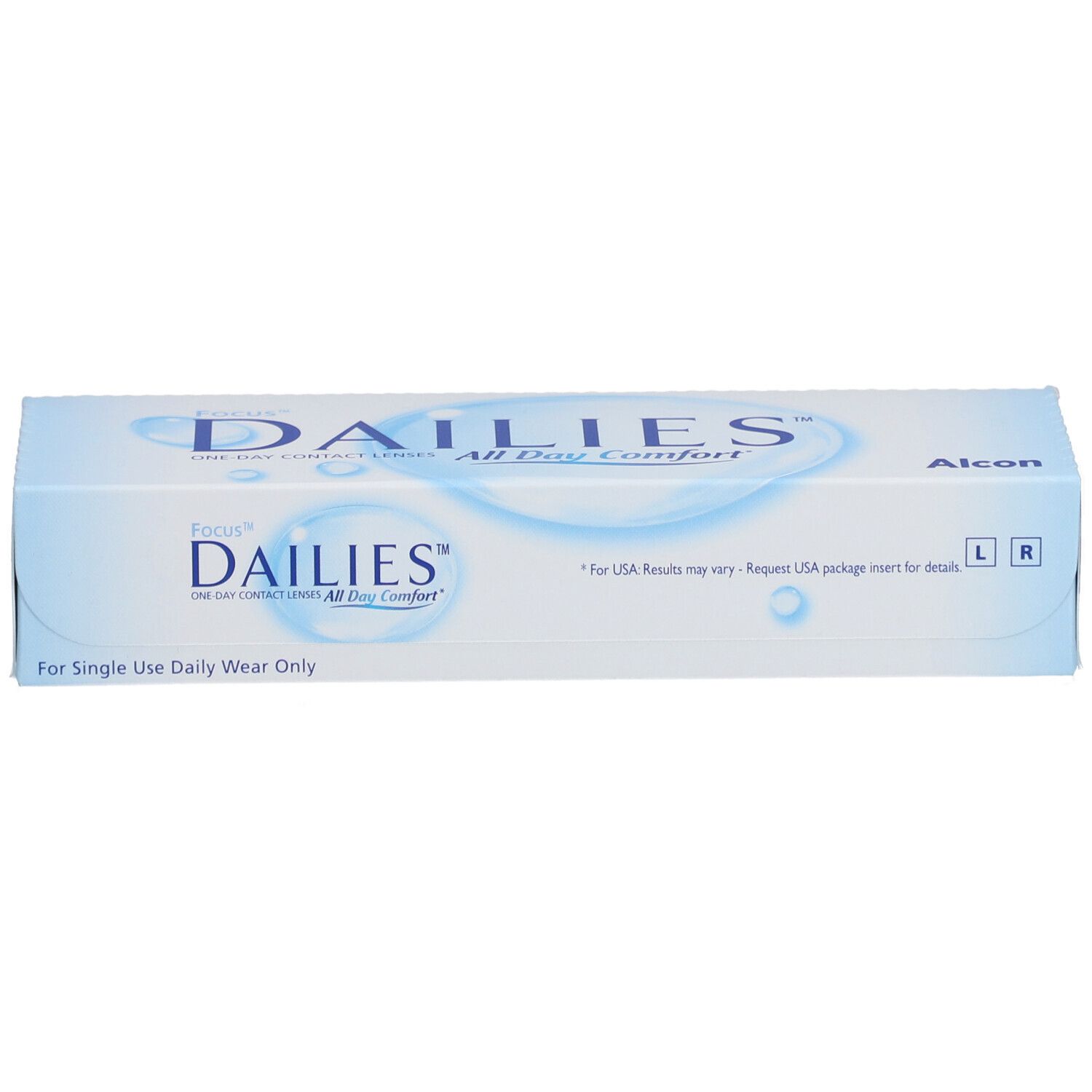 FOCUS® DAILIES® All Day Comfort - Lentilles journalières -1.75dpt