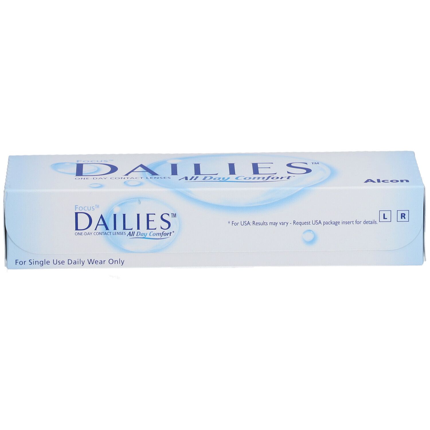 FOCUS® DAILIES® All Day Comfort - Lentilles journalières -4.50dpt