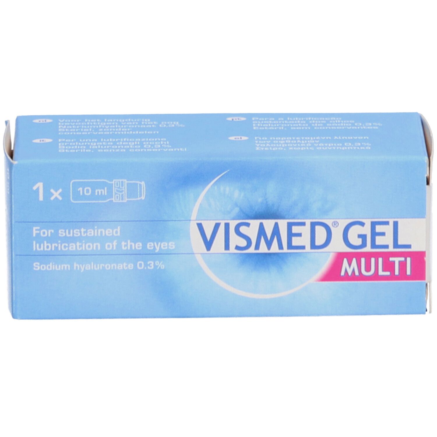 VISMED Gel Liquide Lacrymal 1 X 10 ml