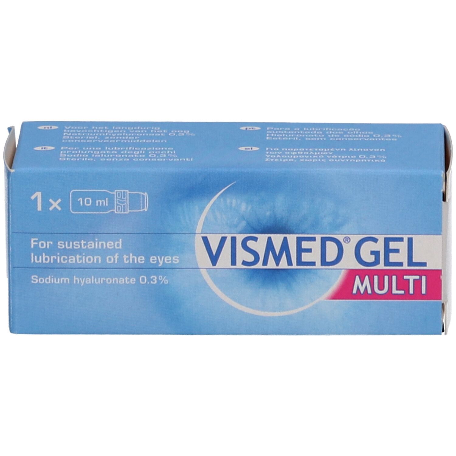 VISMED Gel Liquide Lacrymal 1 X 10 ml
