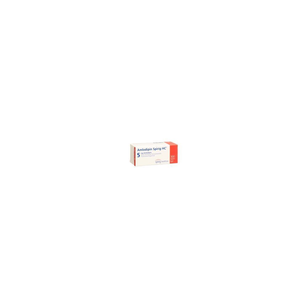 AMLODIPIN Spirig HC Tabl 5 mg 100 Stk