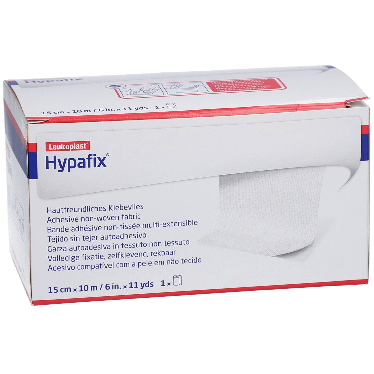 Hypafix® 15 cm x 10 m Bande non-tissée adhésive hypoallergénique