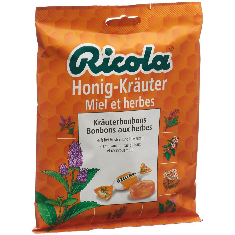 RICOLA Bonbons Honig Kräuter Btl 125 g