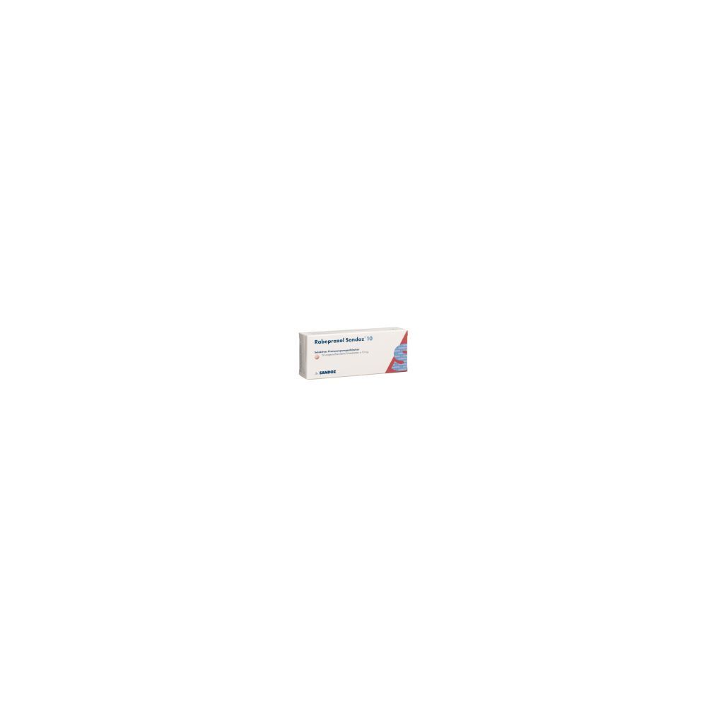 RABEPRAZOL Sandoz Tabl 10 mg 28 Stk