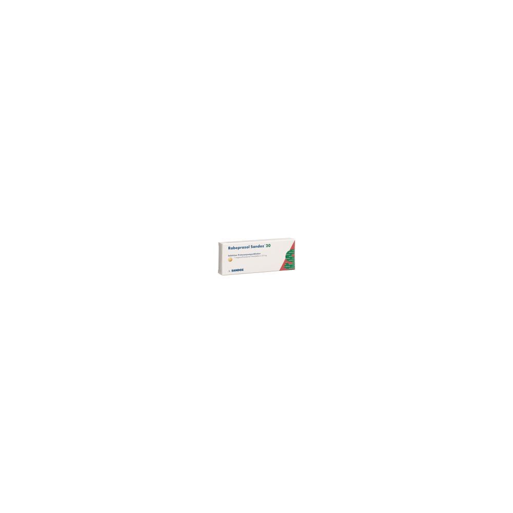 RABEPRAZOL Sandoz Tabl 20 mg 7 Stk