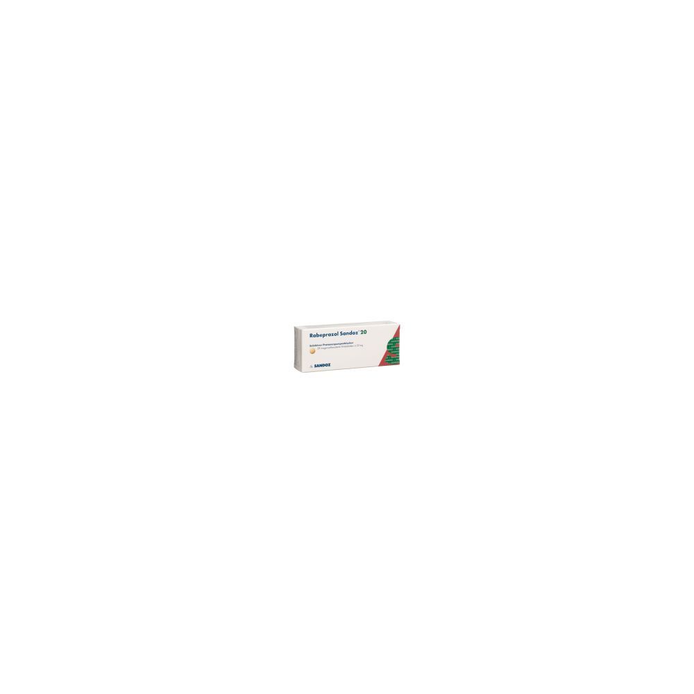 RABEPRAZOL Sandoz Tabl 20 mg 28 Stk