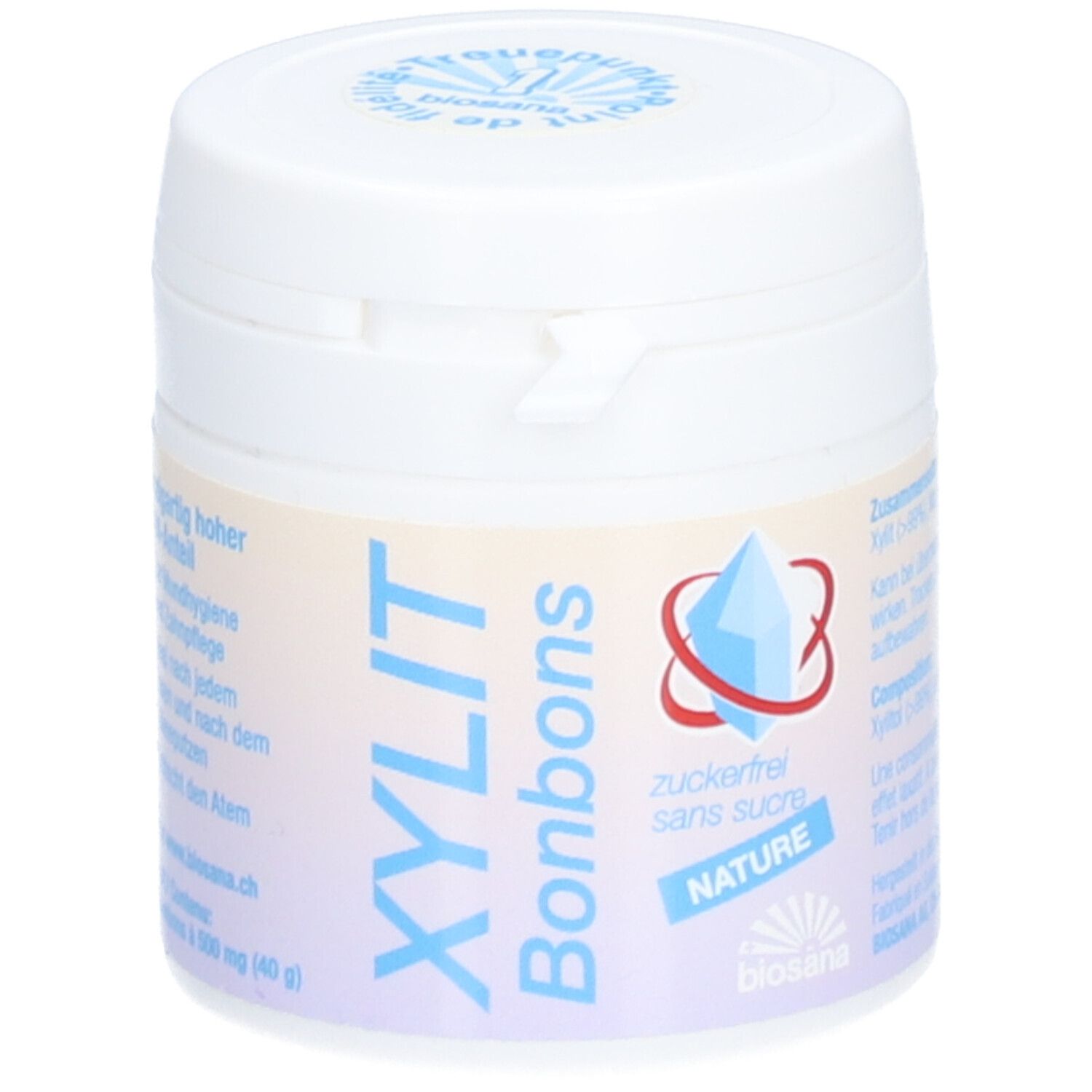 BIOSANA Xylit Bonbons Nature 80 Stk