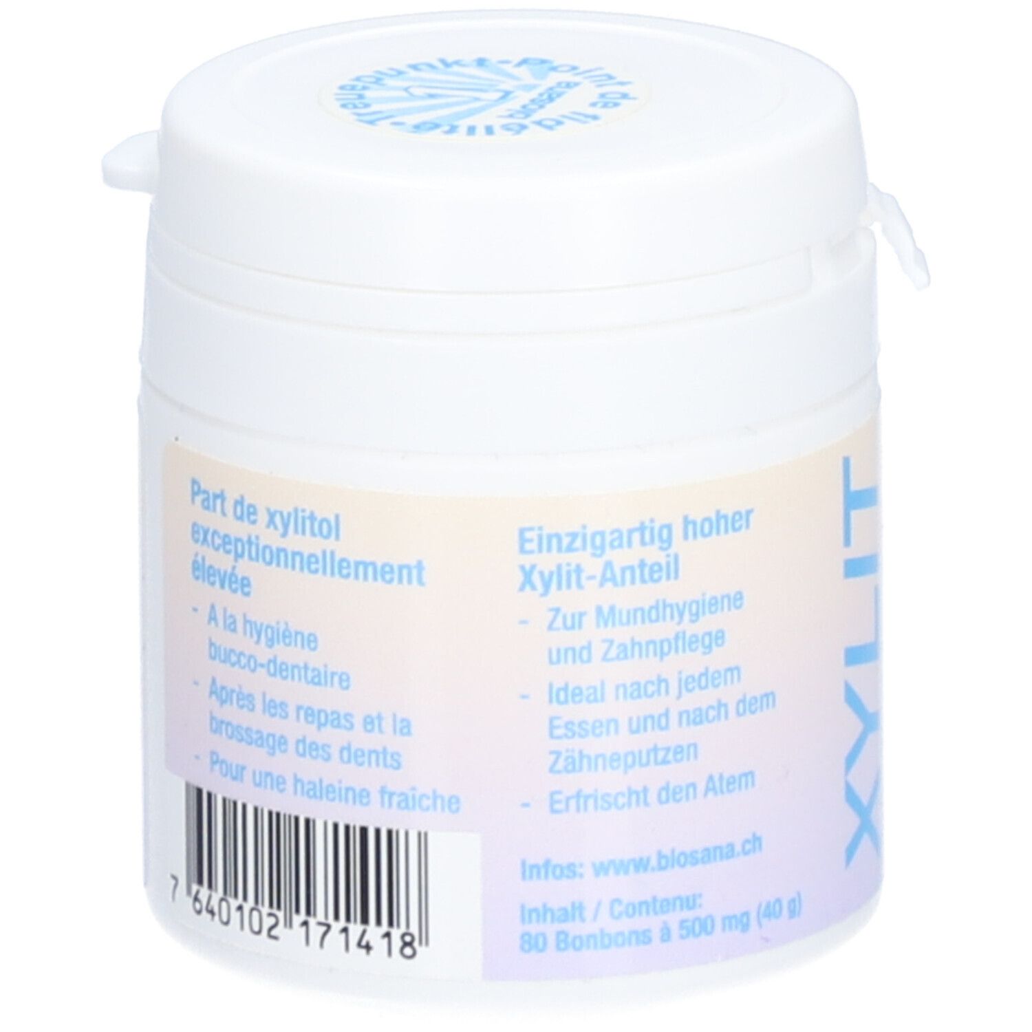 BIOSANA Xylit Bonbons Nature 80 Stk