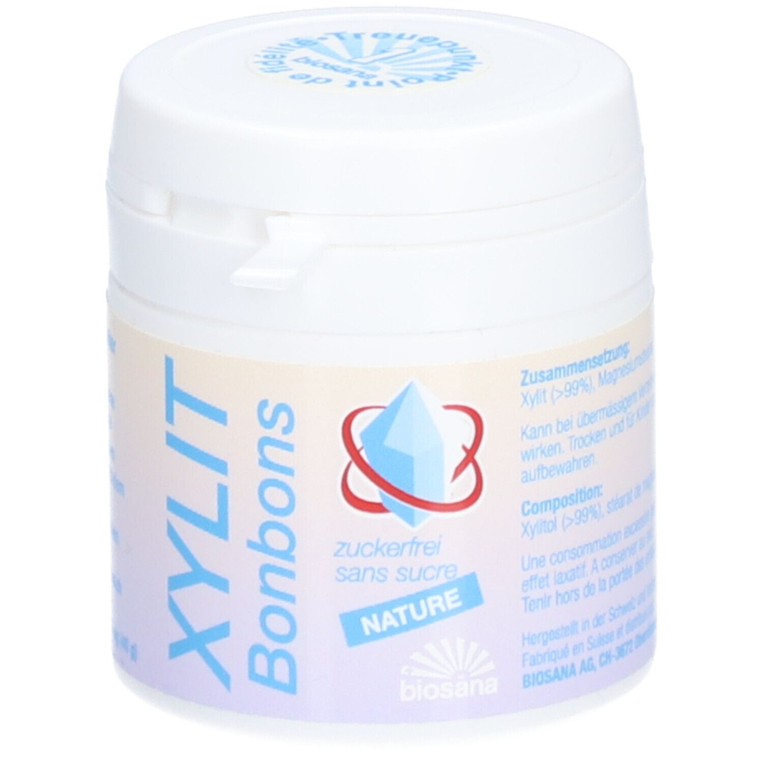 BIOSANA Xylit Bonbons Nature 80 Stk