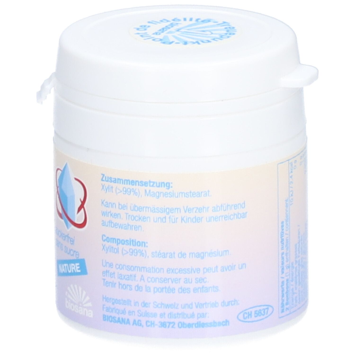 BIOSANA Xylit Bonbons Nature 80 Stk
