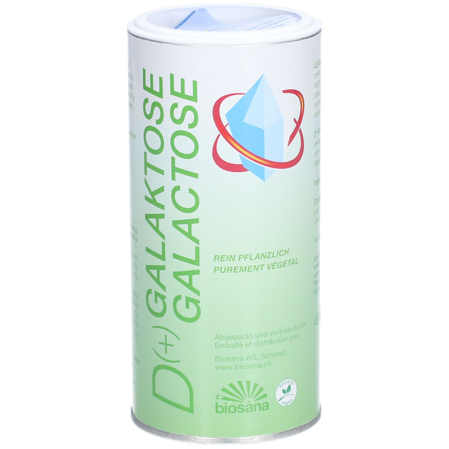BIOSANA D(+)Galactose Plv rein pflanzlich 300 g