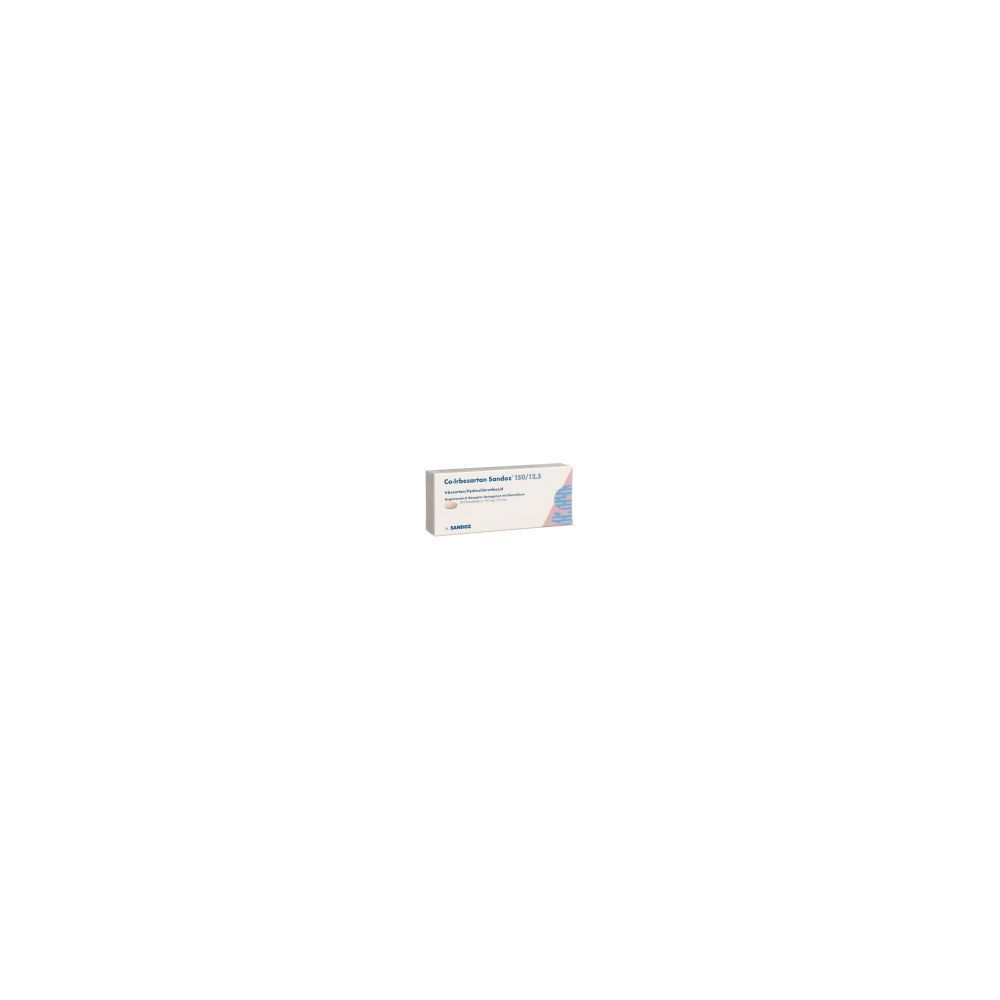 CO-IRBESARTAN Sandoz Filmtabl 150/12.5 mg 28 Stk