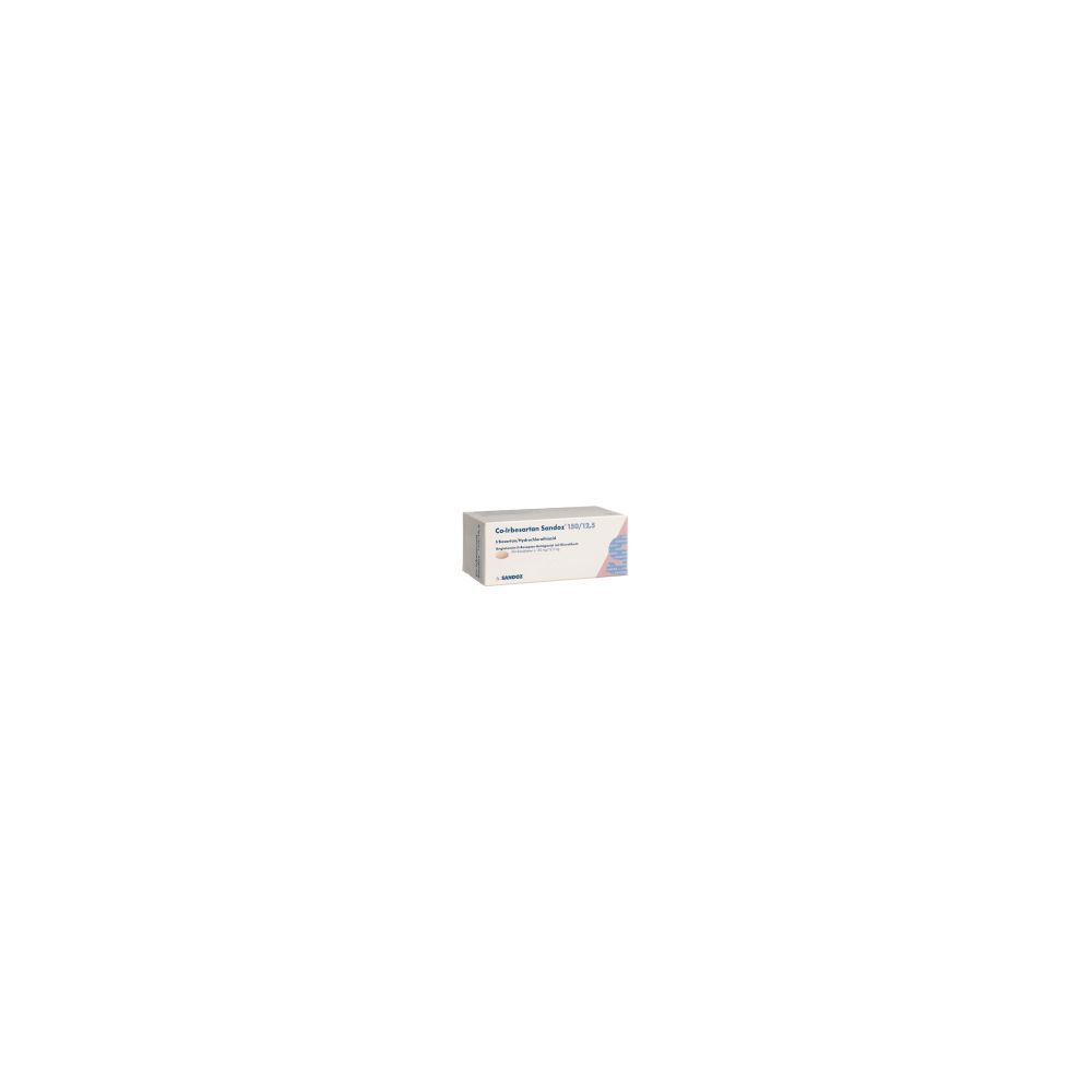 CO-IRBESARTAN Sandoz Filmtabl 150/12.5 mg 98 Stk
