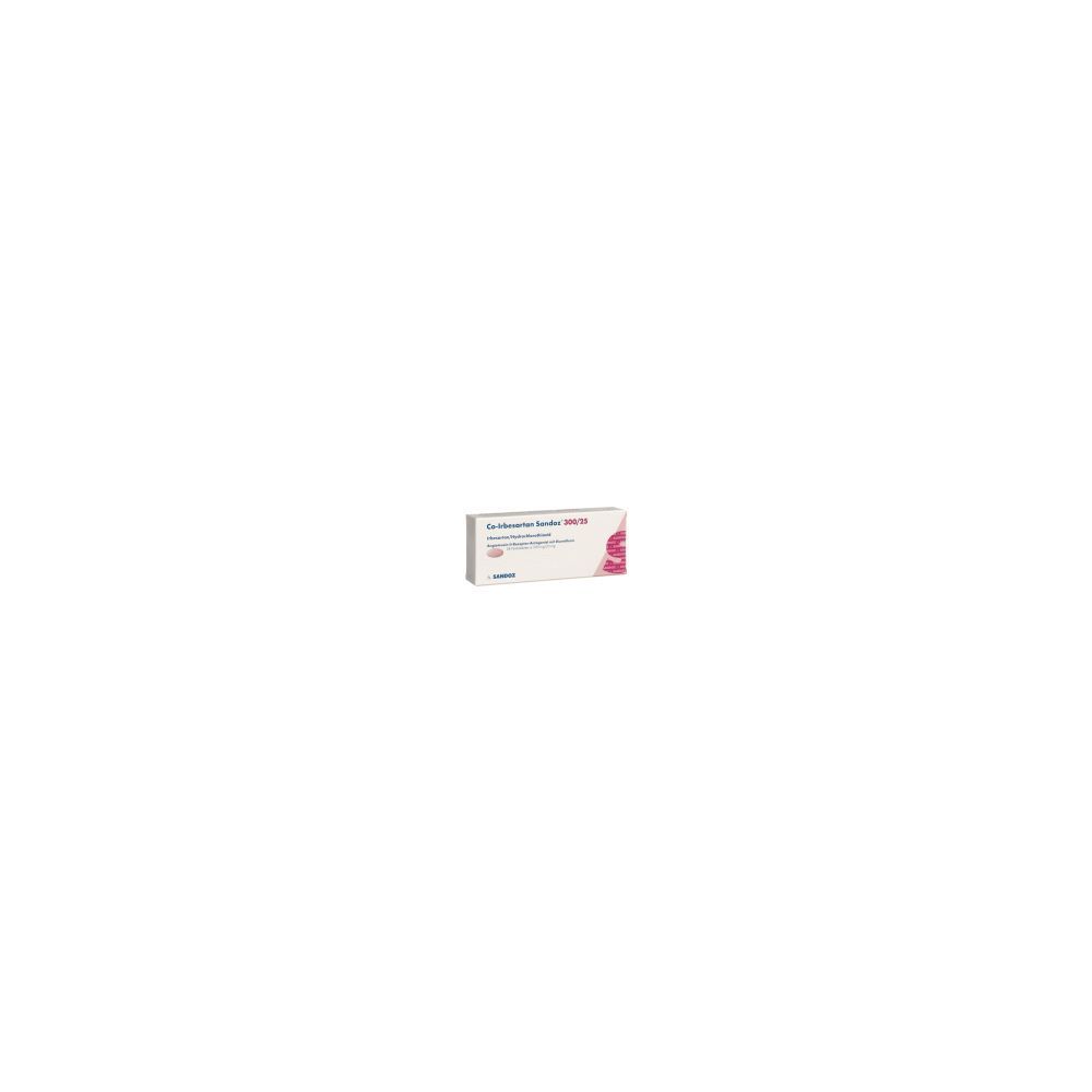 CO-IRBESARTAN Sandoz Filmtabl 300/25 mg 28 Stk
