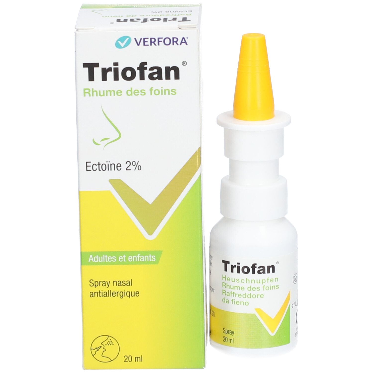 TRIOFAN Rhume des foins Spray nasal