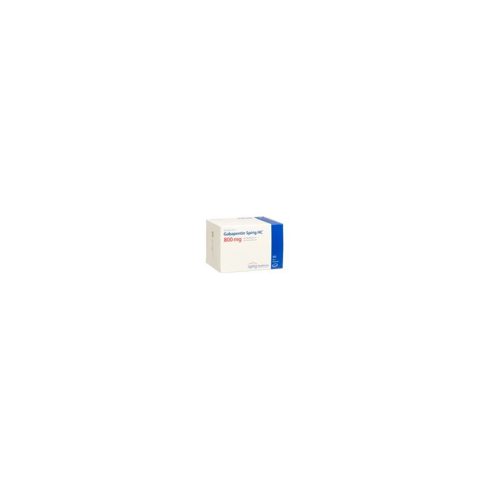 GABAPENTIN Spirig HC Filmtabl 800 mg 100 Stk