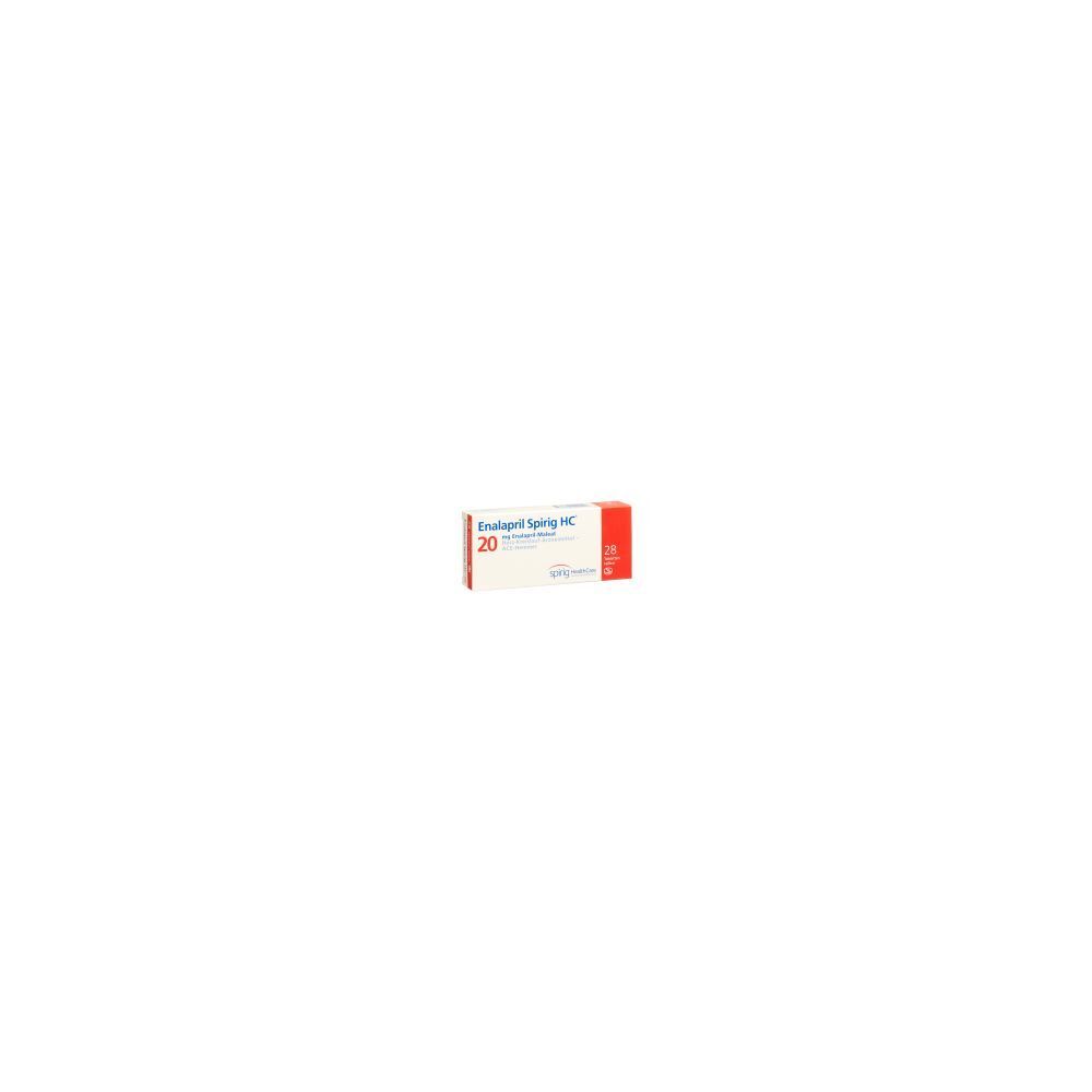 ENALAPRIL Spirig HC Tabl 20 mg 28 Stk