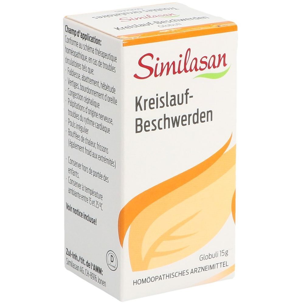 SIMILASAN Kreislaufbeschwerden Glob 15 g