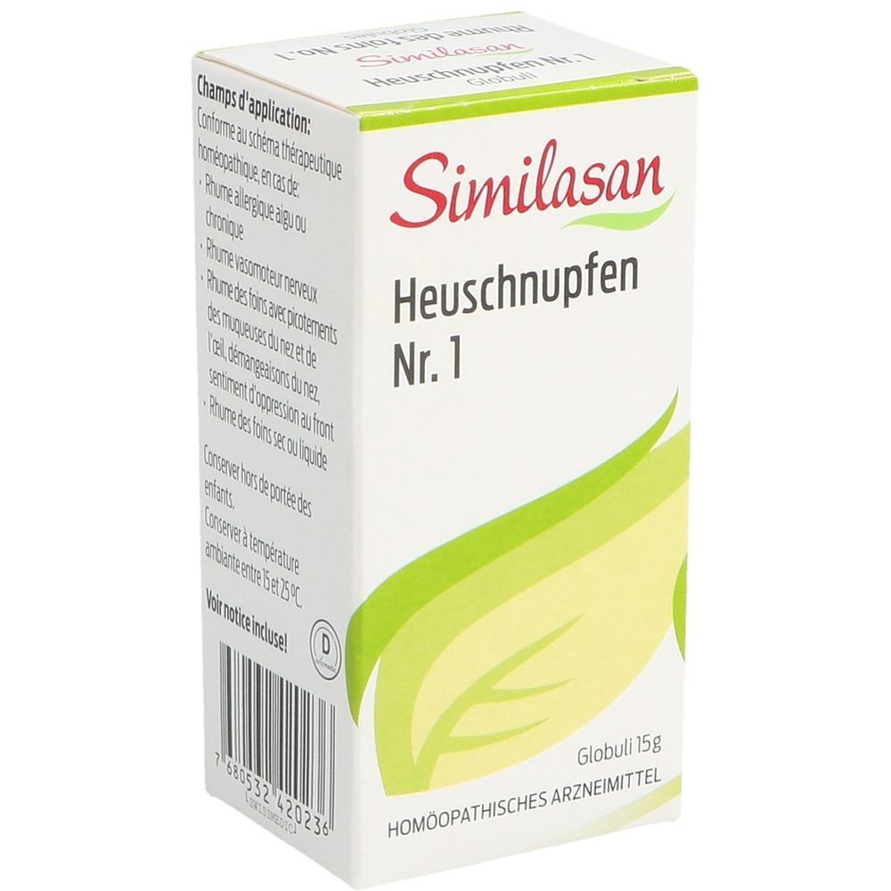 SIMILASAN Heuschnupfen Nr. 1 Glob Fl 15 g
