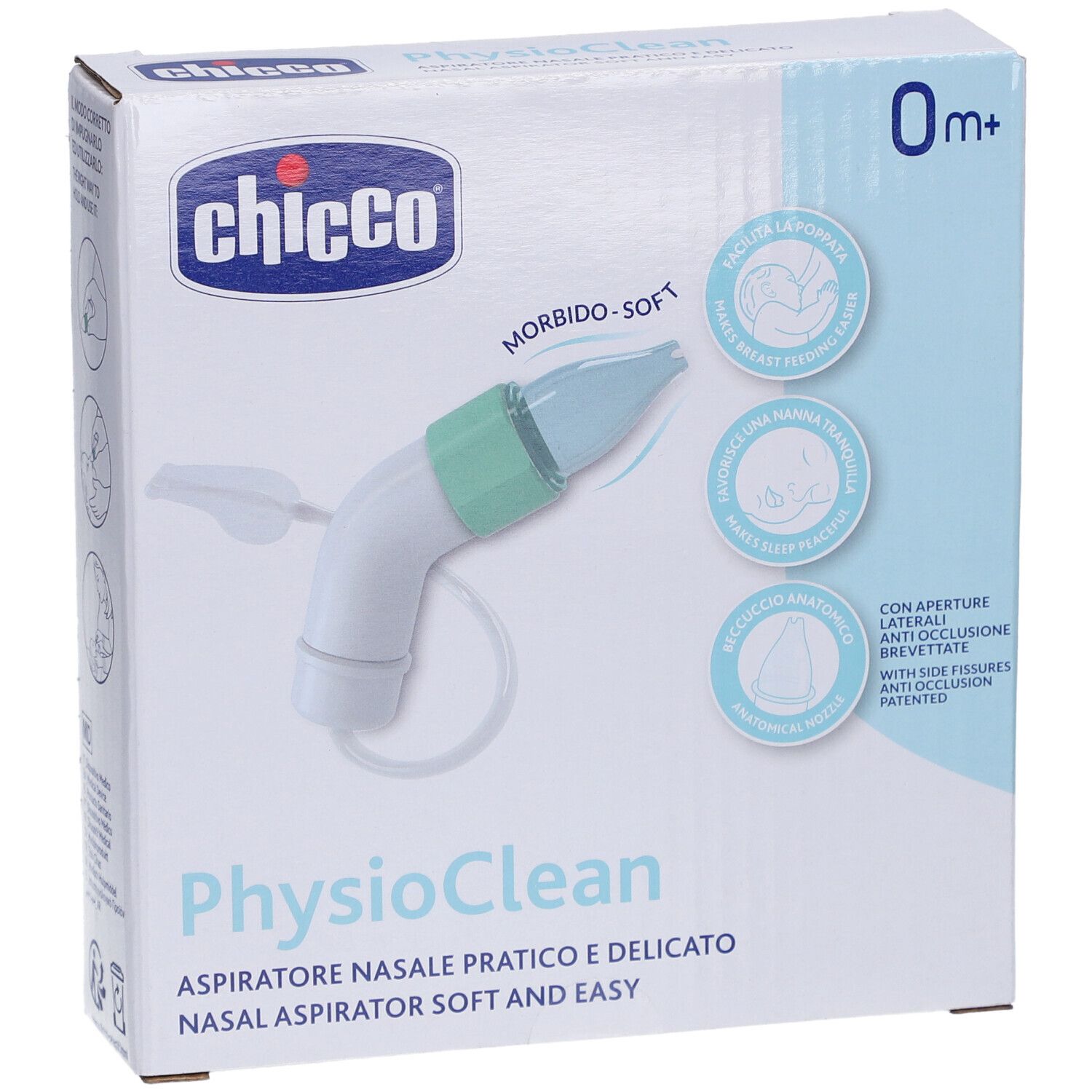 CHICCO Aspirateur Nasal Soft&Easy Physioclean 0m +