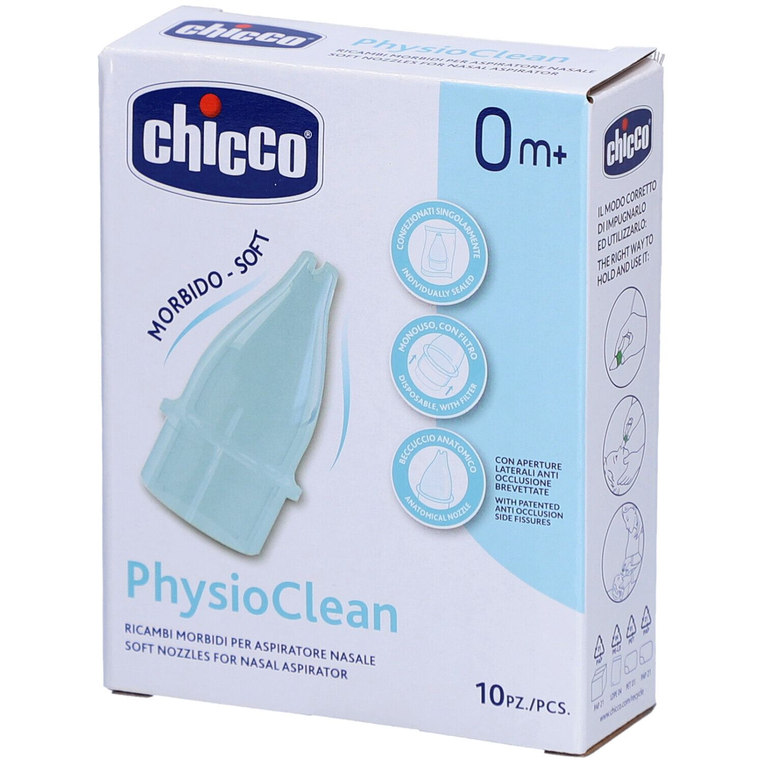 CHICCO Recharges Aspirateur Nasal Soft&Easy Physioclean 0m +