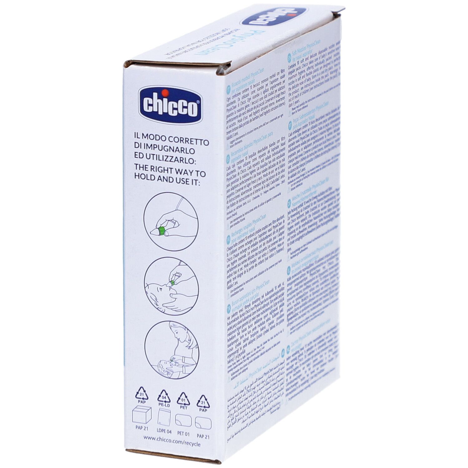 CHICCO Recharges Aspirateur Nasal Soft&Easy Physioclean 0m +