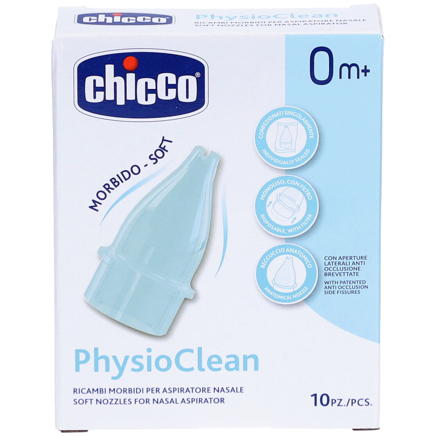 CHICCO Recharges Aspirateur Nasal Soft&Easy Physioclean 0m +