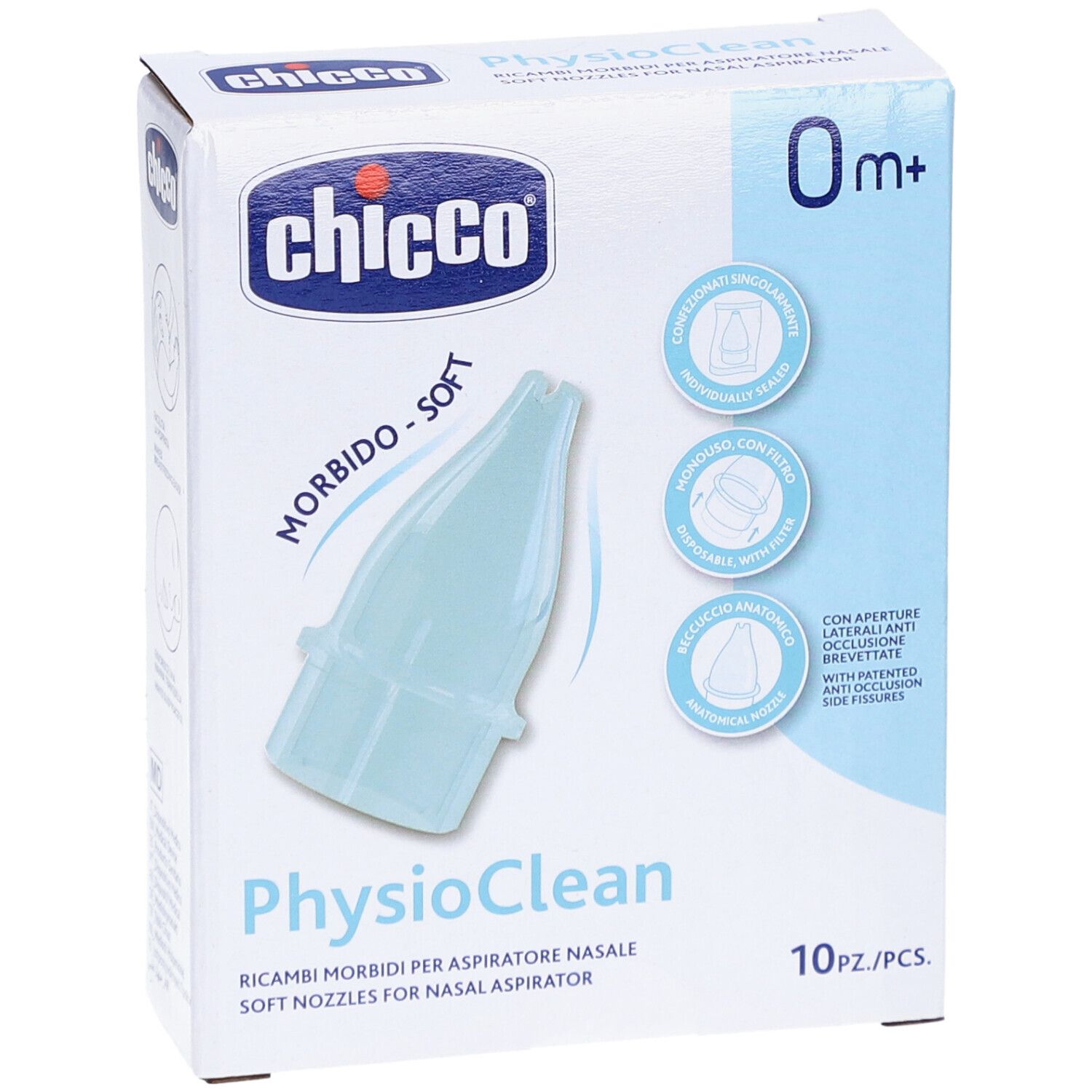 CHICCO Recharges Aspirateur Nasal Soft&Easy Physioclean 0m +
