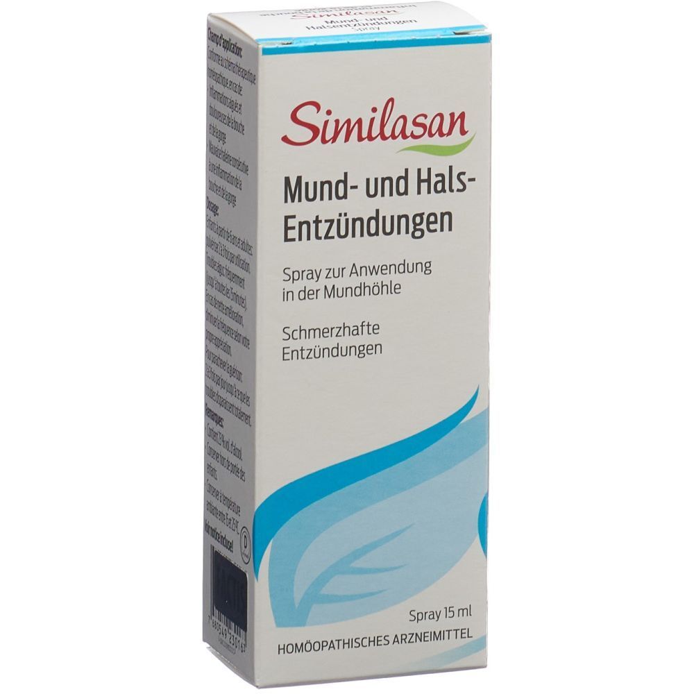 SIMILASAN Mund und Halsentzündungen Spray Fl 15 ml