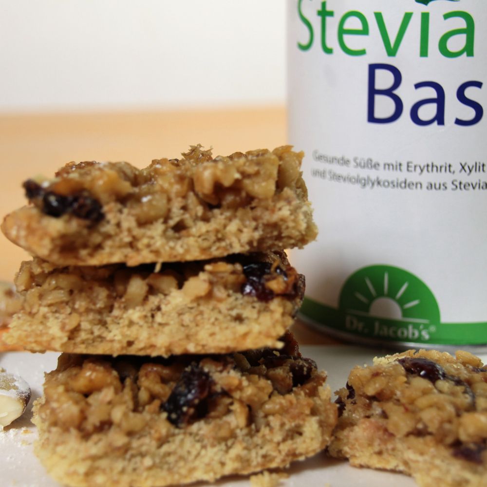 Dr. Jacob's SteviaBase Succédané de sucre Erythritol Xylitol Stévia