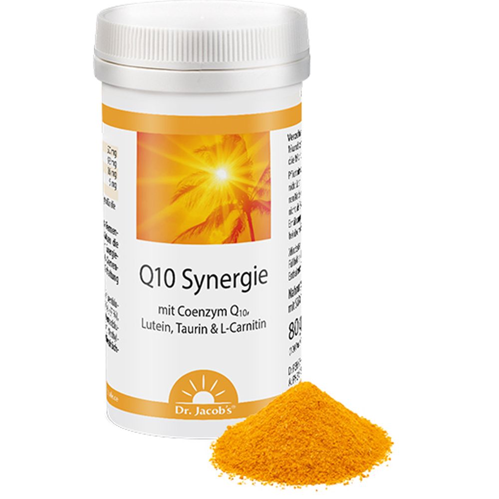 Dr. Jacob's Coenzym Q10 Synergie Lutein Taurin L-Carnitin B2