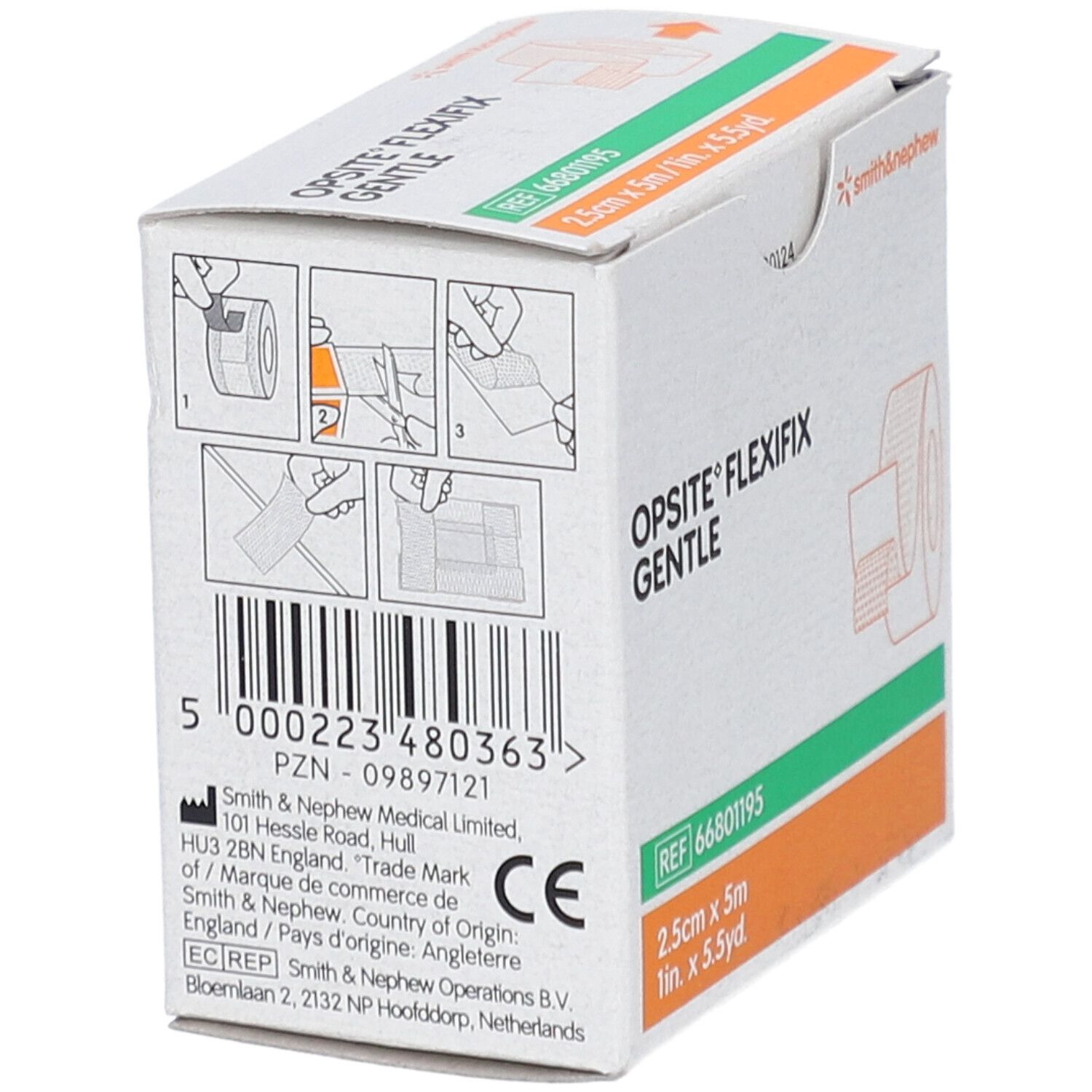Smith&Nephew Opsite Flexifix Gentle 2,5 cm x 5 m