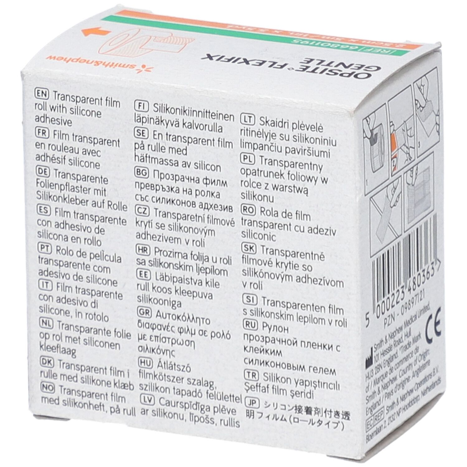 Smith&Nephew Opsite Flexifix Gentle 2,5 cm x 5 m