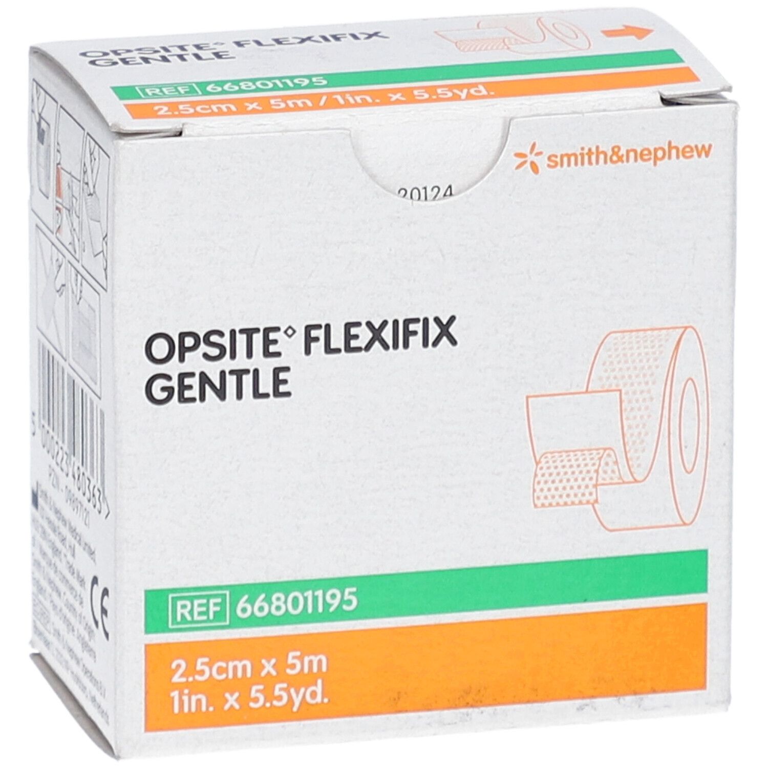 Smith&Nephew Opsite Flexifix Gentle 2,5 cm x 5 m