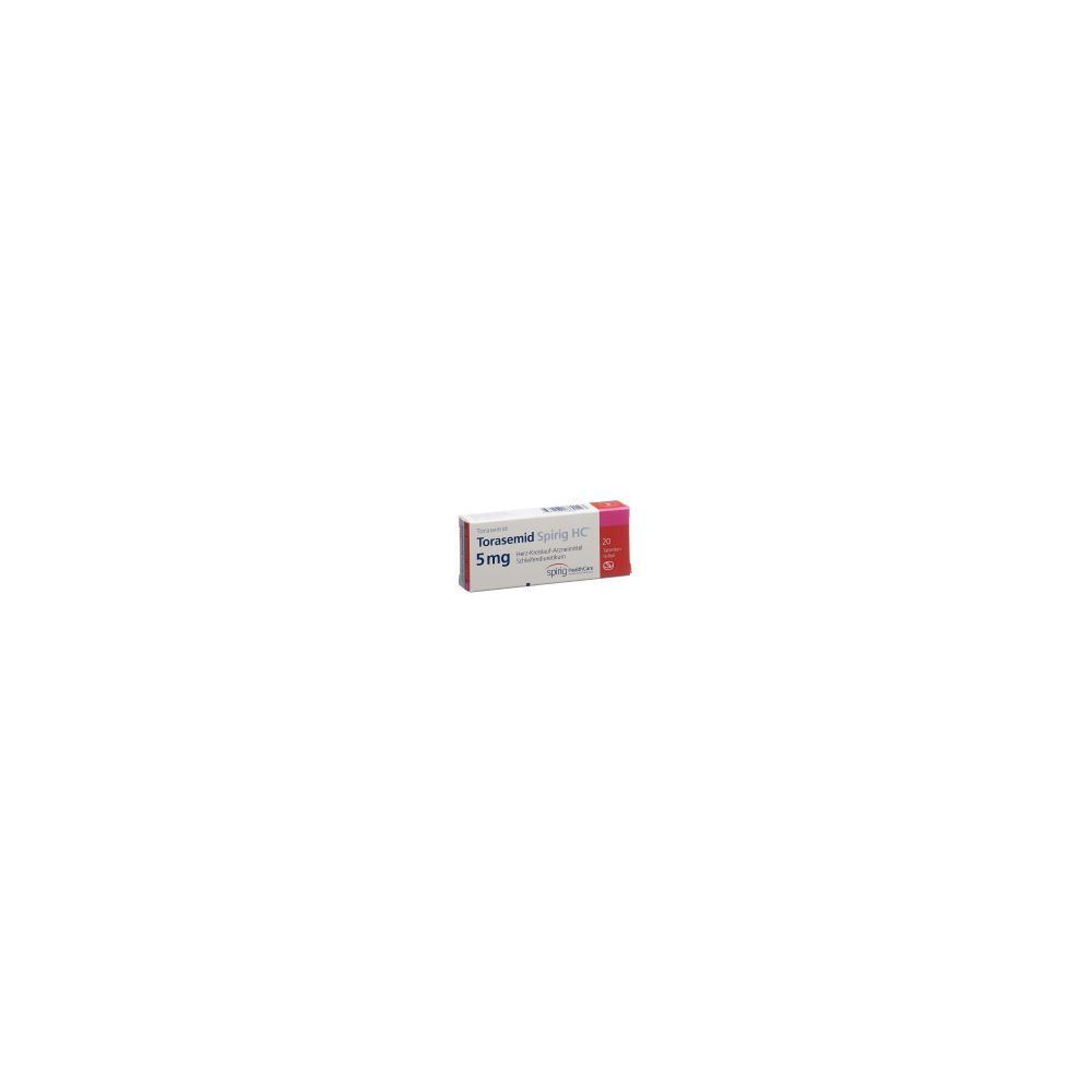 TORASEMID Spirig HC Tabl 5 mg 20 Stk