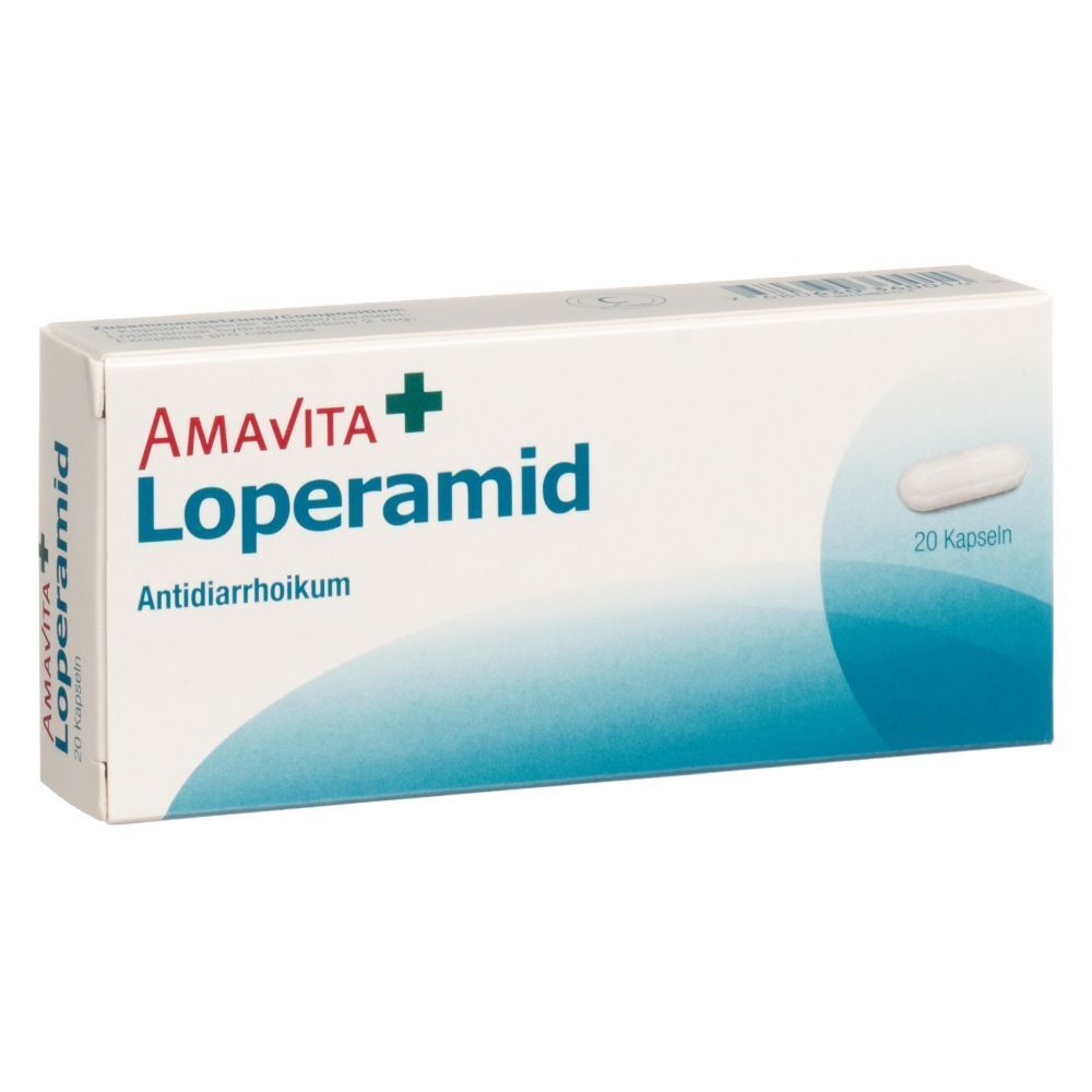 AMAVITA Loperamid Kaps 2 mg 20 Stk