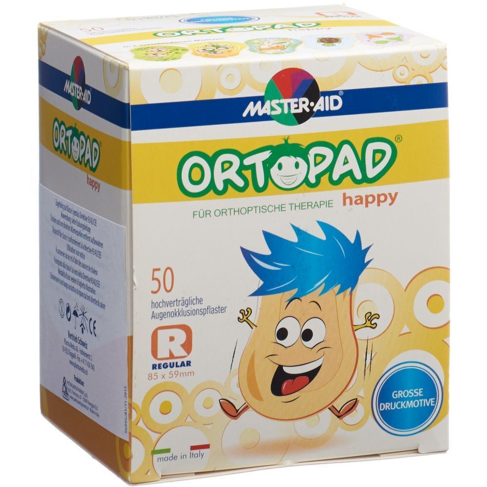 ORTOPAD Happy Occlusionspflaster regular 50 Stk