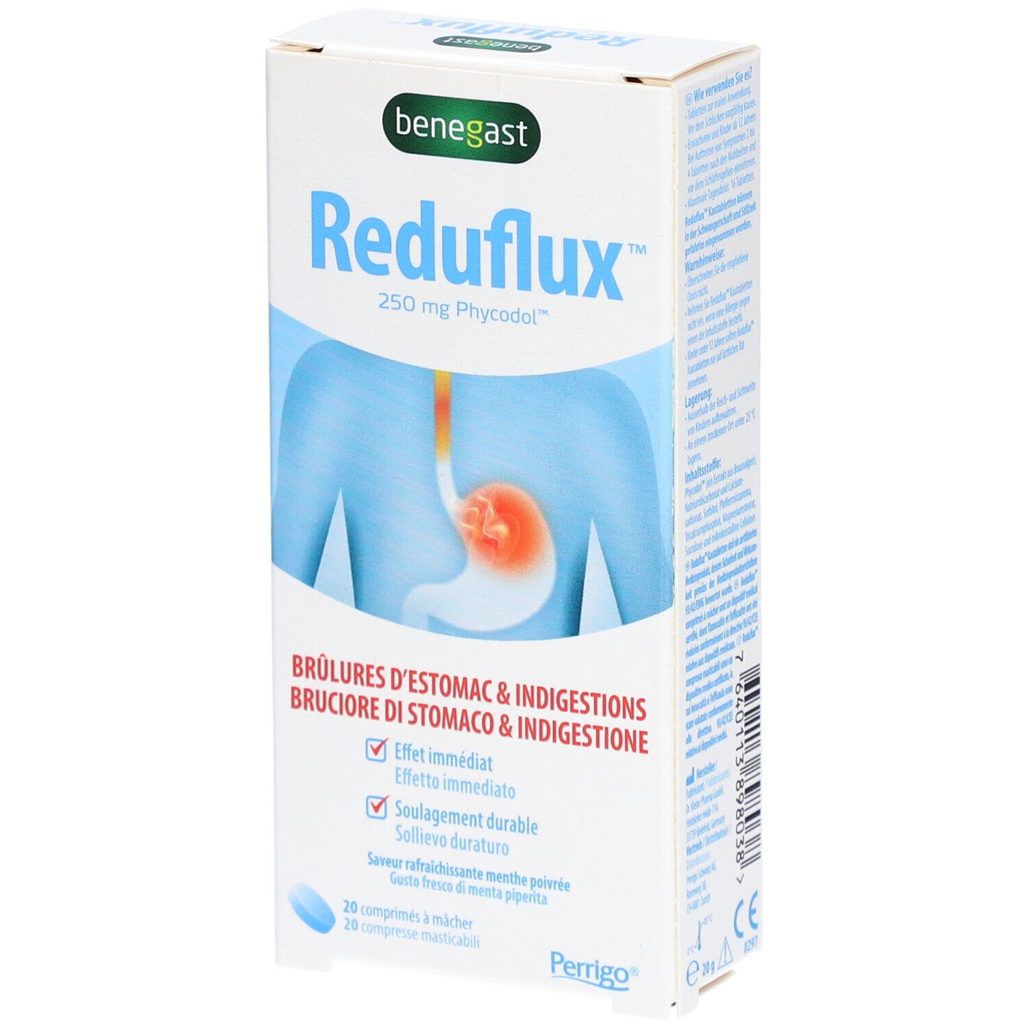 BENEGAST Reduflux Kautabl 20 Stk