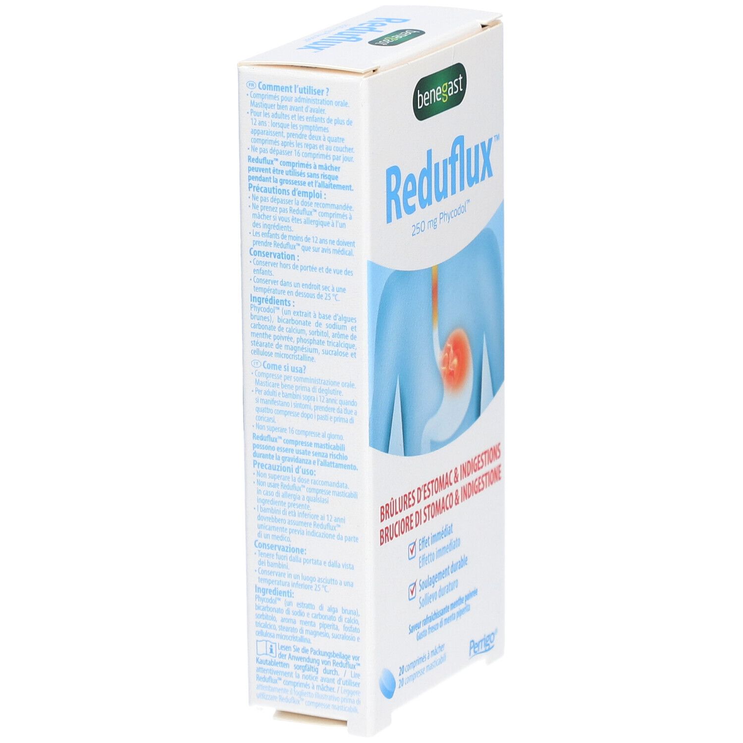 BENEGAST Reduflux Kautabl 20 Stk