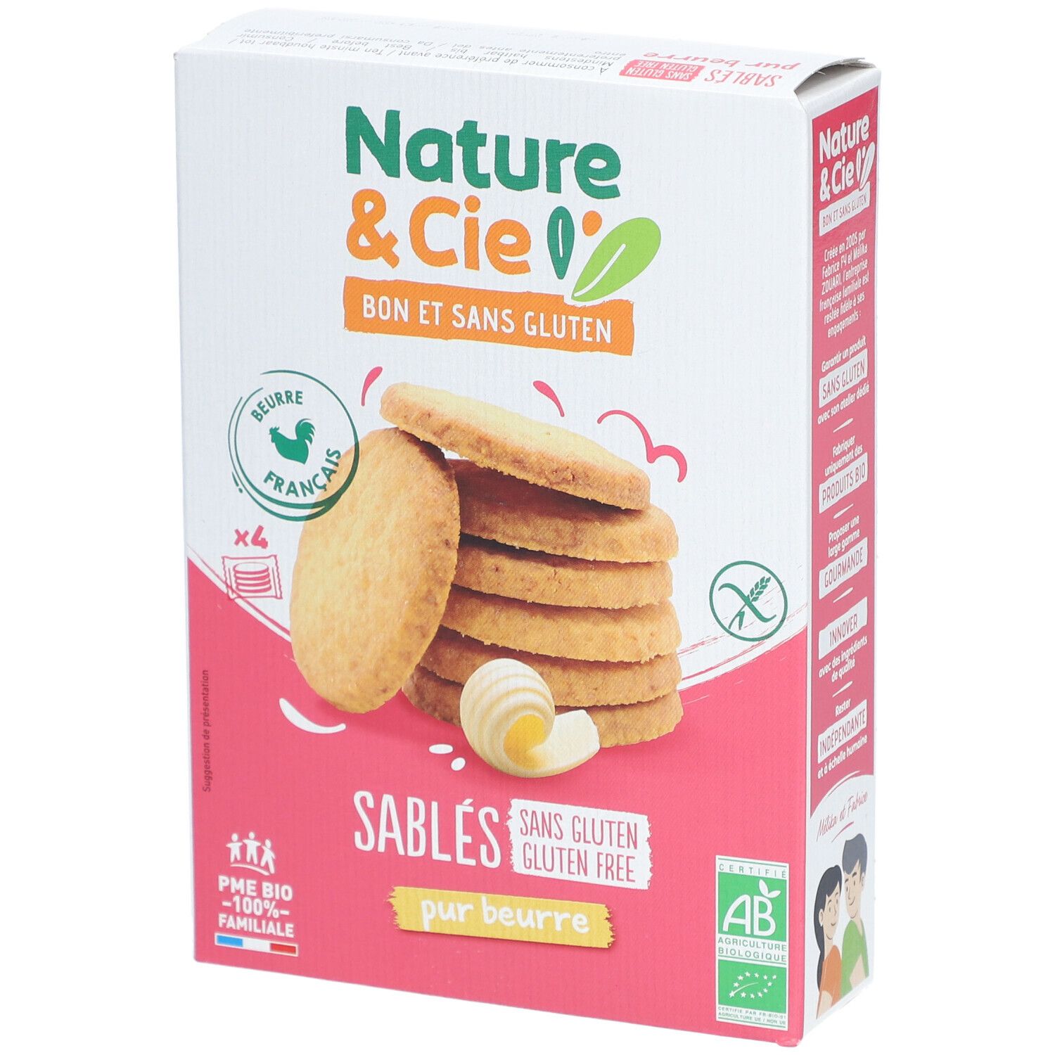 NATURE&amp;CIE Glutenfreies Mürbegebäck mit reiner Butter 135 g - Redcare ...