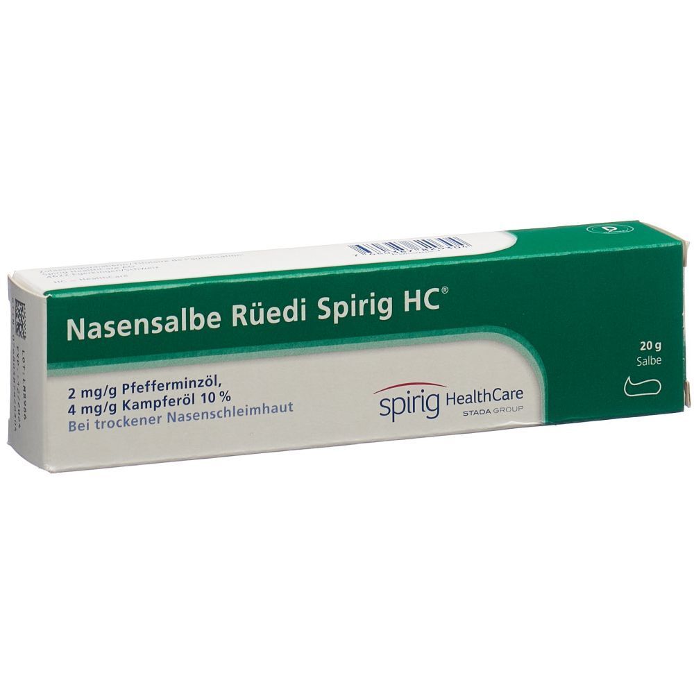 NASENSALBE RÜEDI Spirig HC Tb 20 g